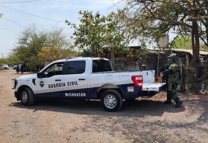artefactos explosivos para drones michoacán