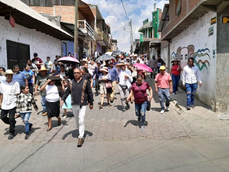 A la baja participación en Cherán