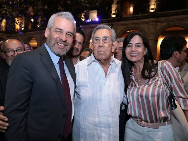 Bedolla celebra homenaje a Cuauhtémoc Cárdenas