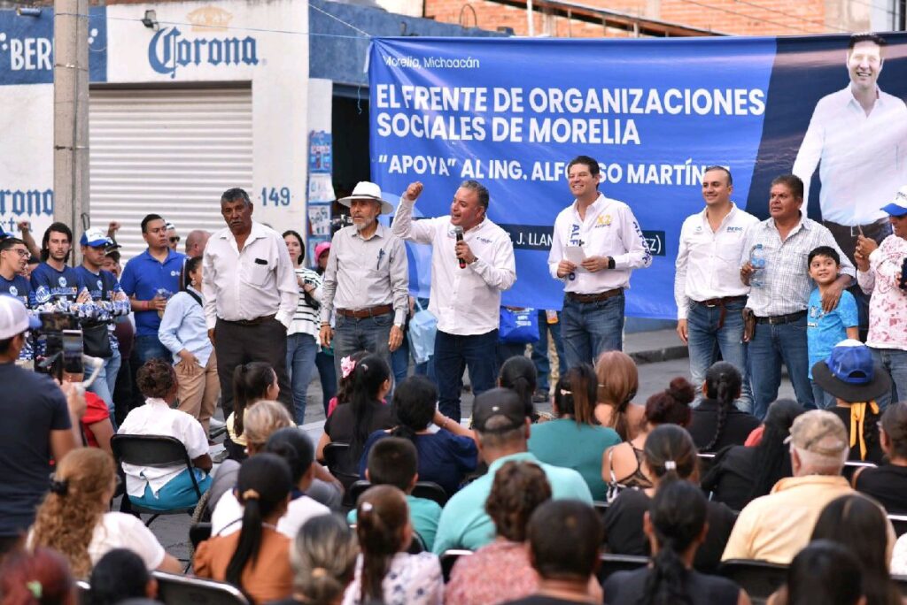 Carlos Quinta acompañó a Alfonso Martínez en recorrido por Morelia