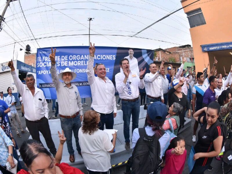 Trabajo en equipo para mas obra pública en Morelia: Carlos Quintana