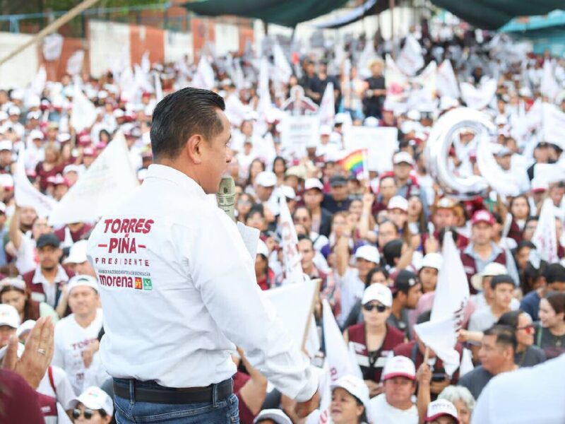 Distrito 11 se alista para segundo cierre de campaña de Torres Piña