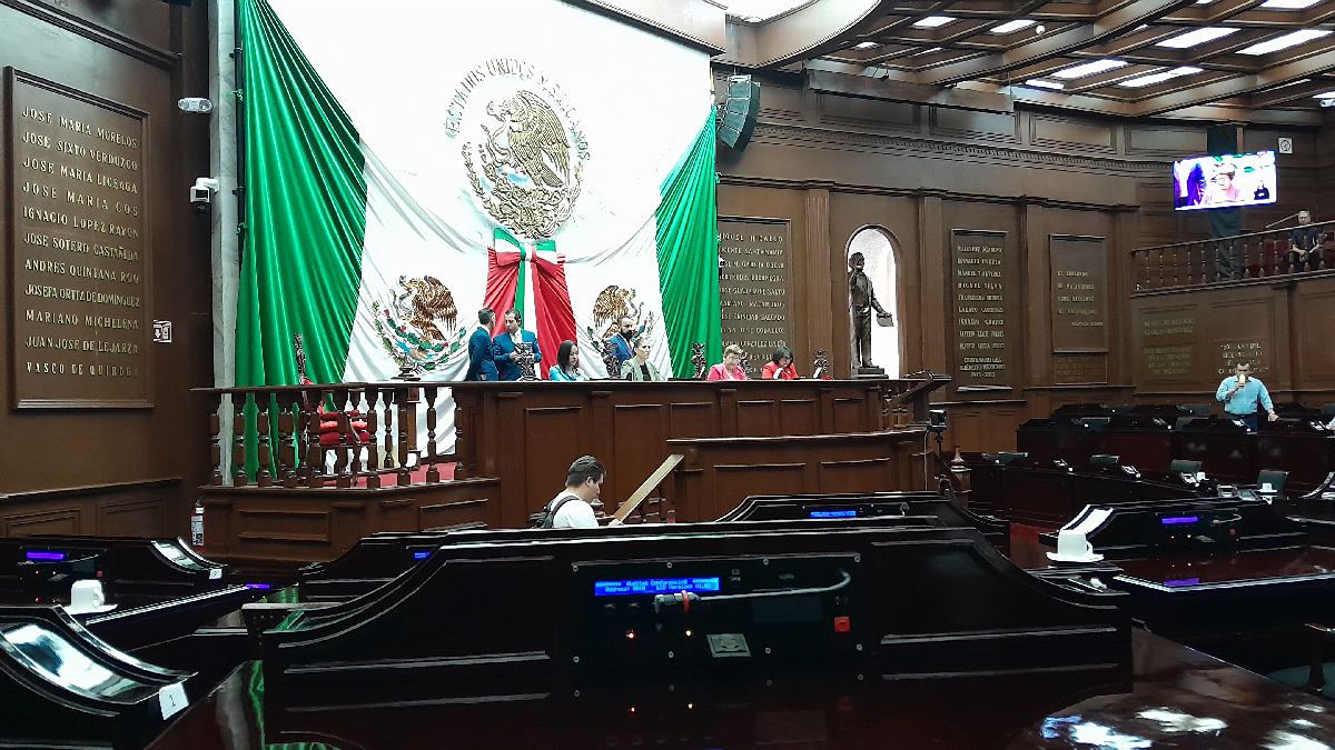 continúa alta ausencia en el poder legislativo en Michoacán