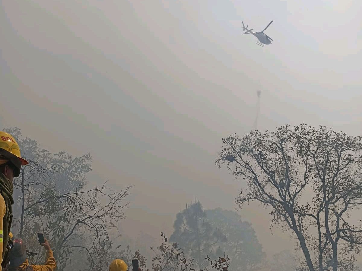 Contención del Incendio Forestal en Uruapan Alcanza el 80%