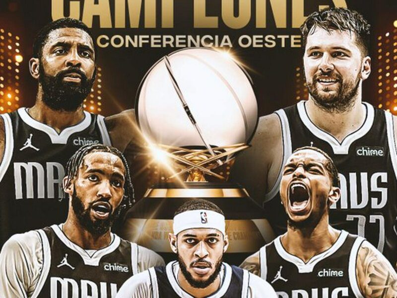 Dallas Mavericks campeones de la Conferencia Oeste