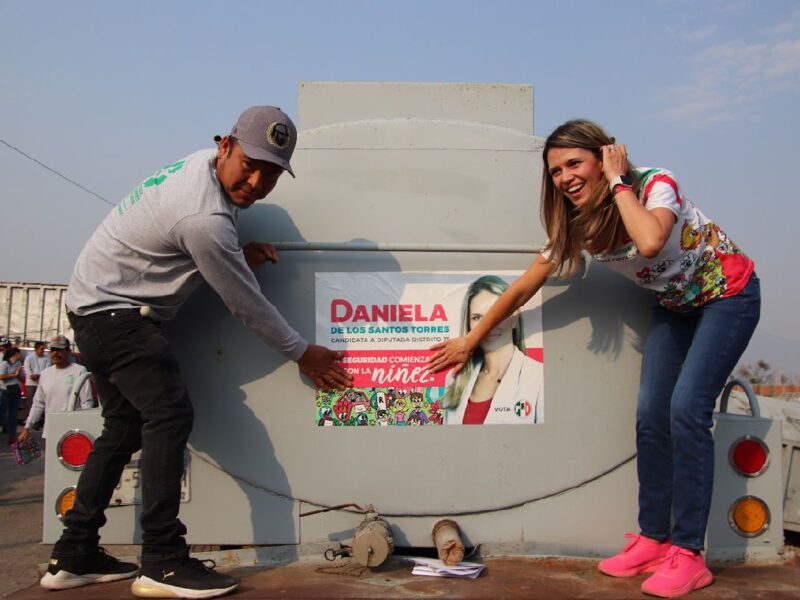 daniela de los santos diputada recolección