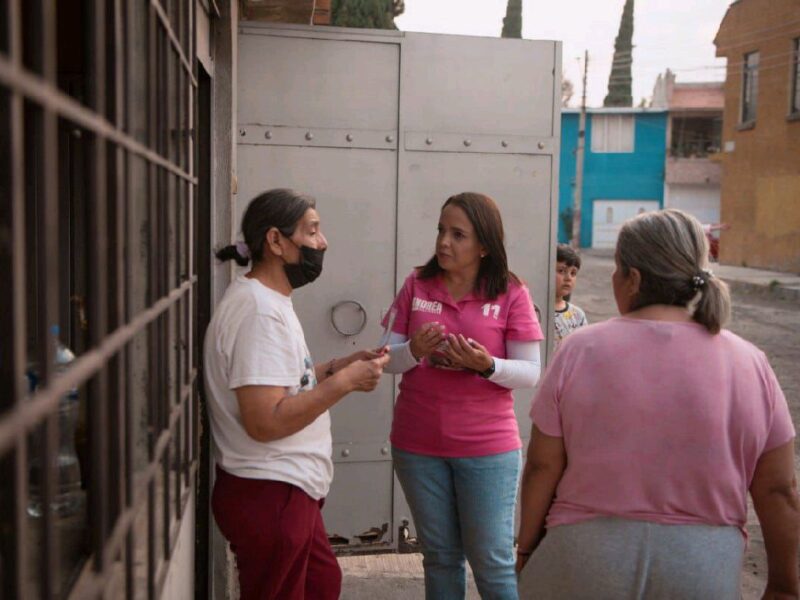 Destaca Andrea Villanueva la participación ciudadana en elecciones en Morelia