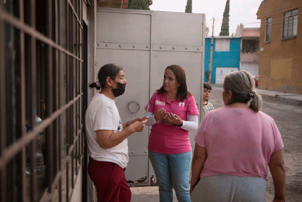 Destaca Andrea Villanueva la participación ciudadana en elecciones en Morelia