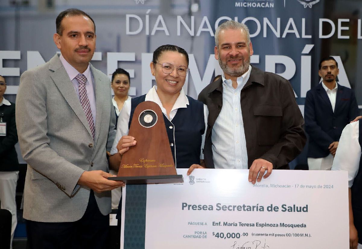 día nacional enfermería enfermeras Michoacán