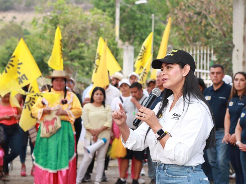 Vamos a pasar de soñar, a construir un Michoacán de oportunidades: Araceli Saucedo