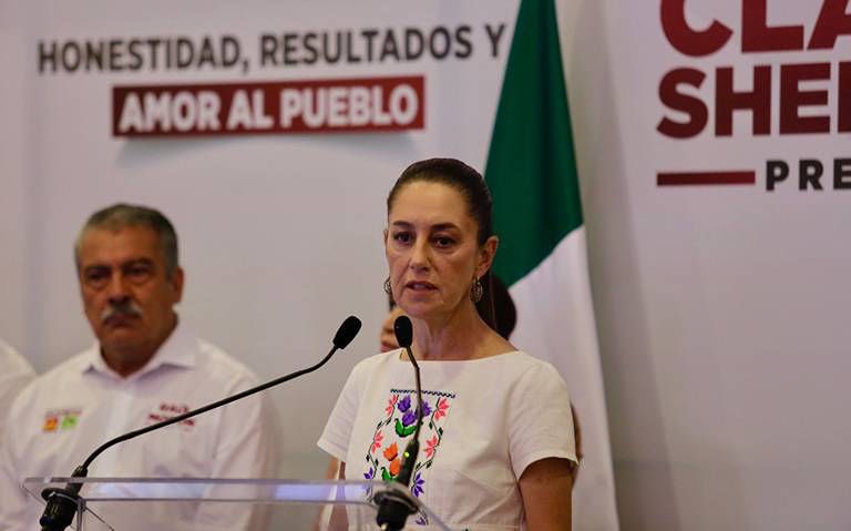 Explica Claudia Sheinbaum cambio de agenda en Michoacán