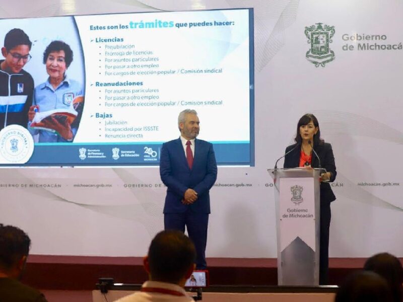 Gobierno de michoacán evita corrupción en trámites digitales en SEE