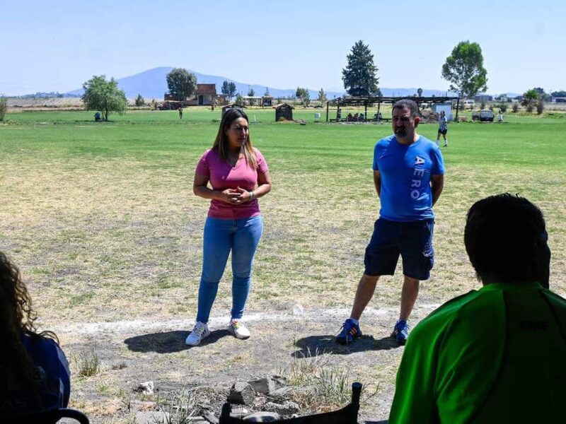 Impulsa Mon Valdez el deporte en jóvenes de Zacapu
