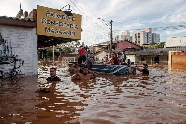 inundaciones al sur de Brasil genera daños catastróficos