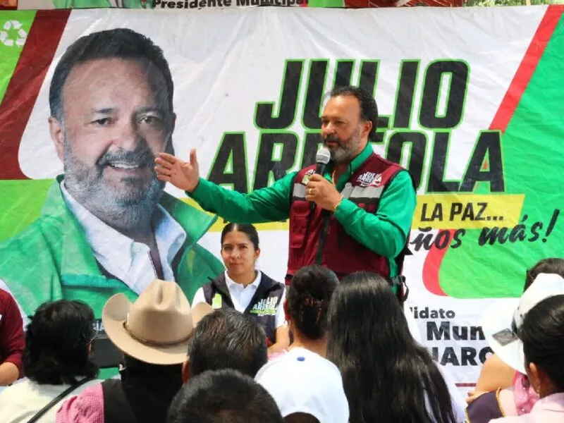 Julio Arreola agradece el apoyo a su reelección en Pátzcuaro