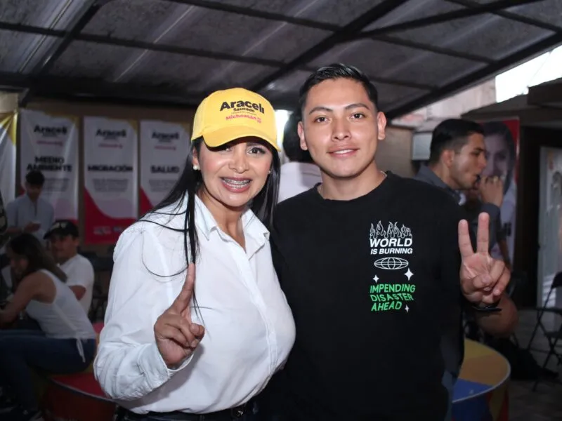 Porque la juventud es la fuerza que hará posible el rescate de México, ¡vamos en unión!: Araceli Saucedo