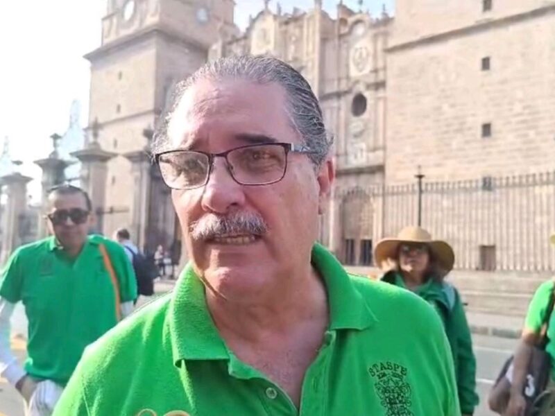 Protesta del STASPE no es con fines “electoreros”, asegura líder sindical