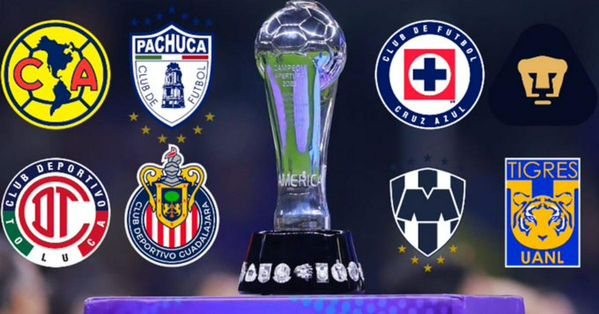 listos los equipos para los cuartos de final de la Liga MX