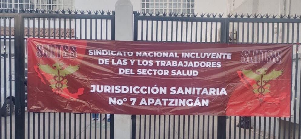 Manifestación sindical de trabajadores del SSM continúa
