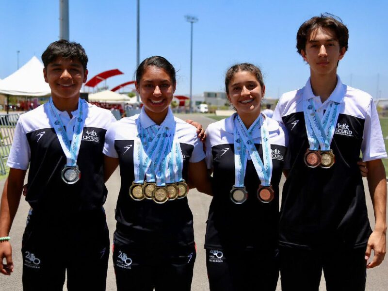 medallas michoacán nacionales conade 2024
