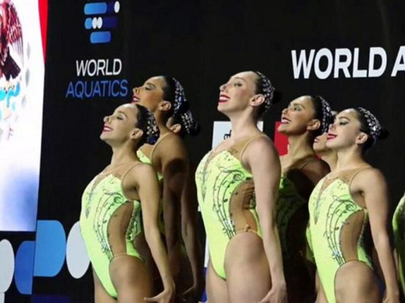 mexicanas logran oro en Copa del Mundo de Natación Artística