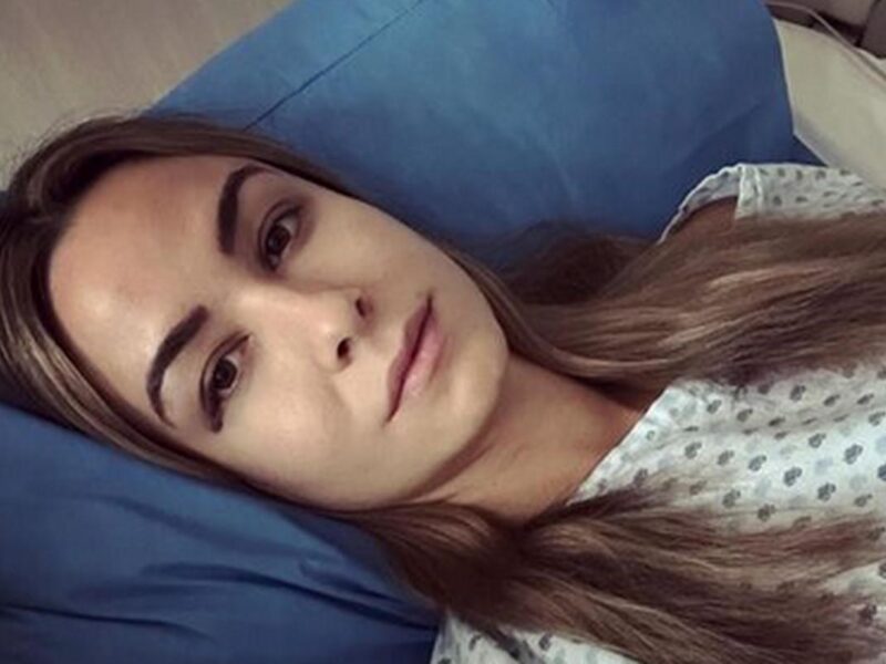 Odalys Ramírez es hospitalizada de urgencia por infección