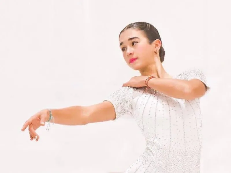 Andrea Astrain se corona con oro en Copa México de Patinaje Artístico