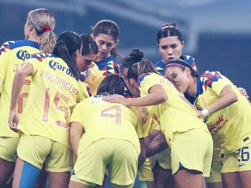 Para América la final femenil de ida frente a Monterrey
