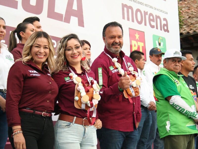 Pátzcuaro ya decidió su voto a favor de Julio Arreola