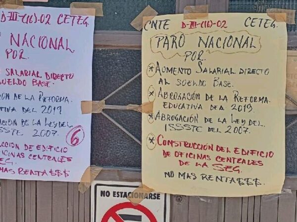 Hasta 25% de escuelas de Michoacán en paro indefinido: CNTE