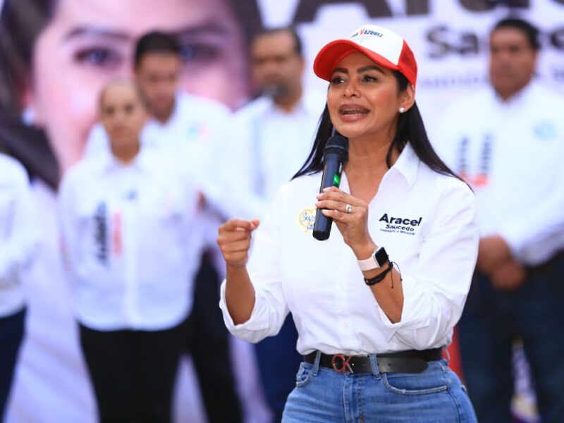 Somos la fuerza que hará renacer a México, por eso el triunfo ¡será nuestro!: Araceli Saucedo