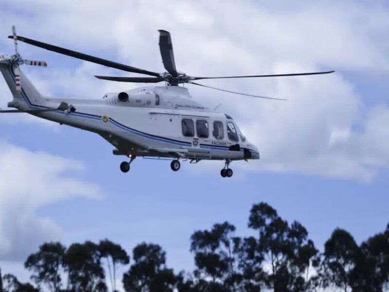 reportan accidente de helicóptero en Durango