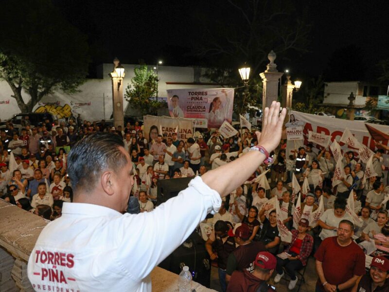 Santa María ratifica su respaldo a la 4T y Torres Piña