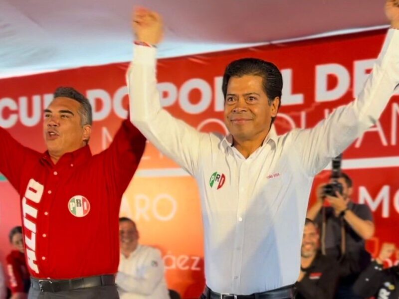 Respaldo de Alito Moreno a Toño Sosa