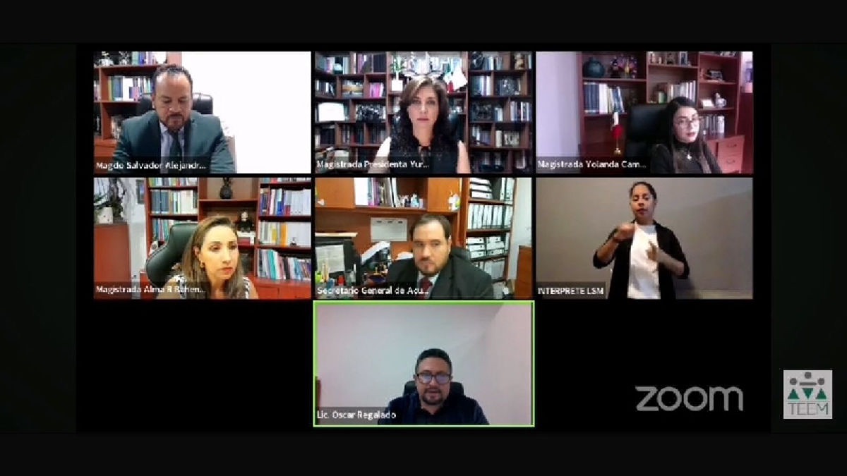 resuelve TEEM sobre impugnacion de candidatura de Lucila Martínez