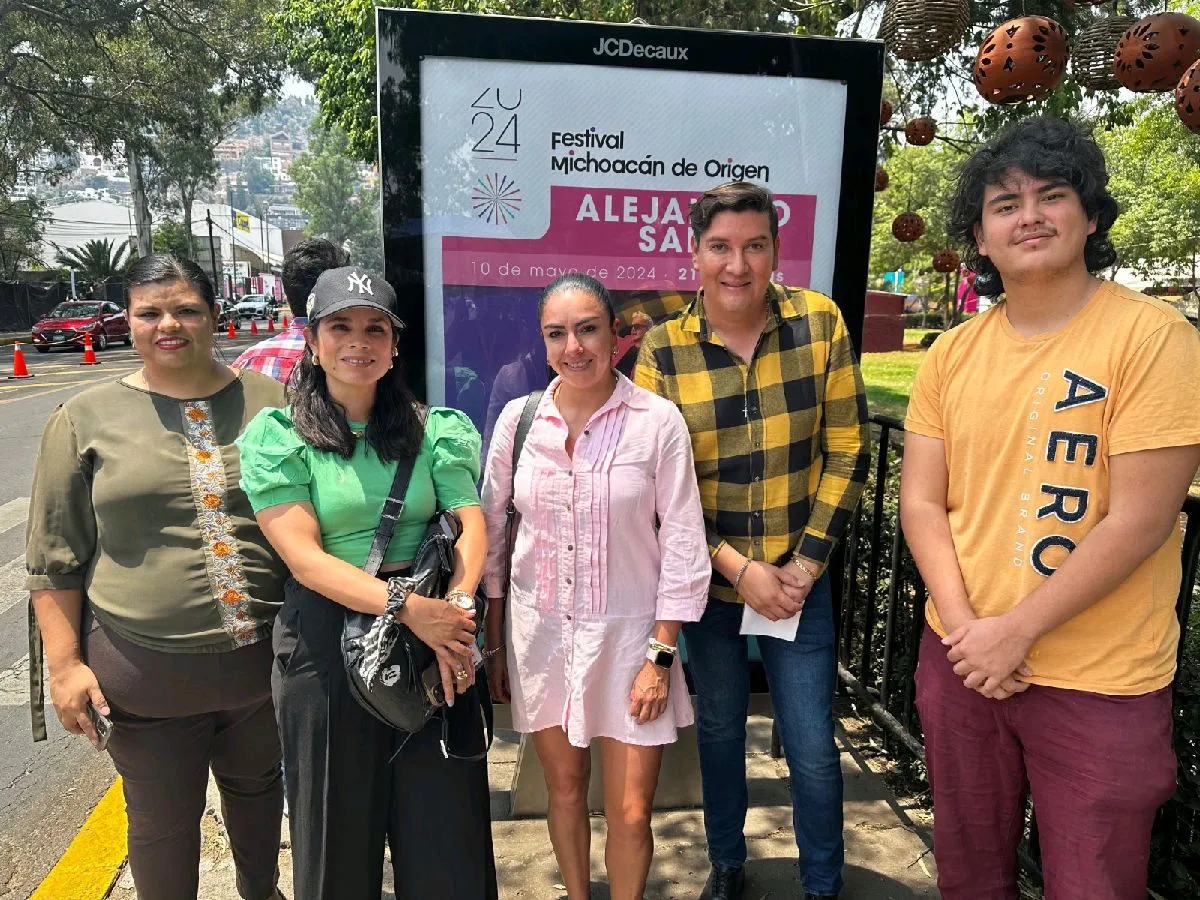 seguidores de Alejandro Sanz respaldan dinámica del Festival Michoacán de Origen