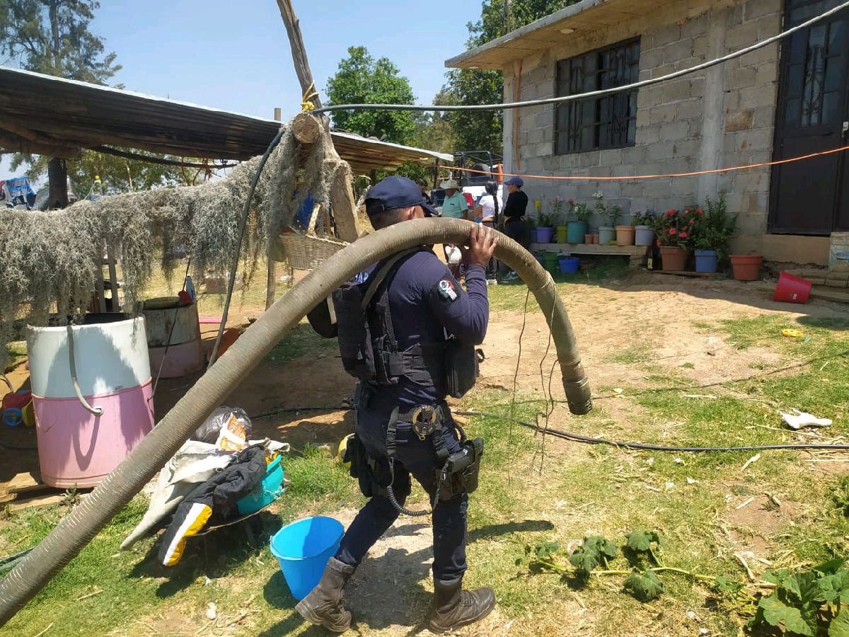 Incautan 18ª bomba por toma ilegal de agua en Tzintzuntzan