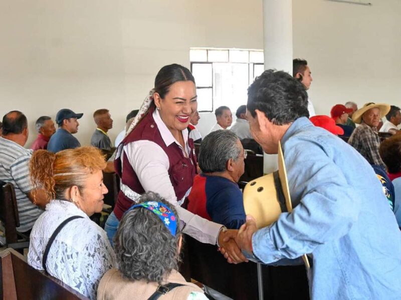 En Zacapu vamos con todo para acabar con la desigualdad y la pobreza: Mónica Valdez