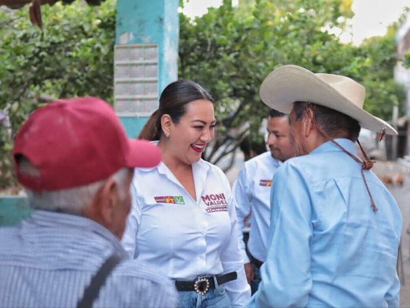 Las y los zacapenses quieren avanzar por el camino de la transformación: Mónica Valdez