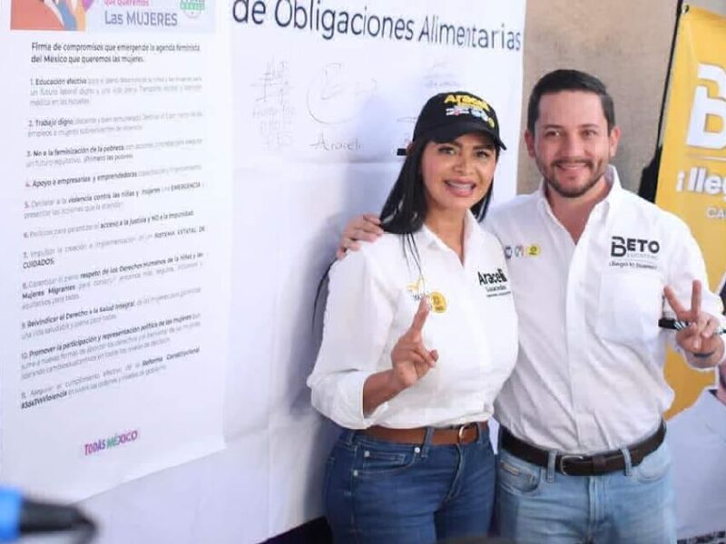 voto por la Coalición Fuerza y corazon