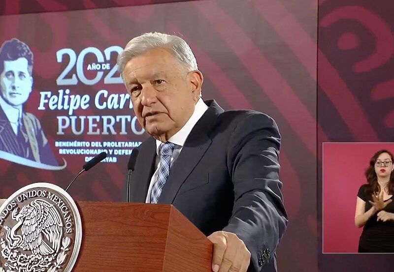 AMLO lamenta pérdida de registro del PRD