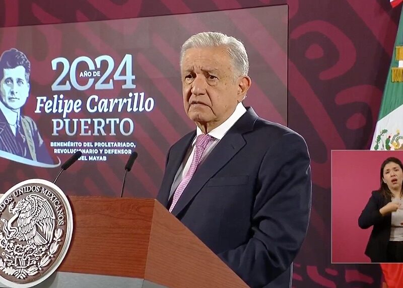 AMLO responde a la propuesta de Xochitl sobre la reforma electoral contra las violaciones electronales