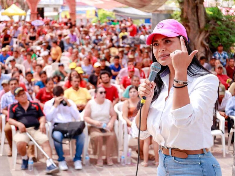 Araceli Saucedo agradece respaldo en Michoacán