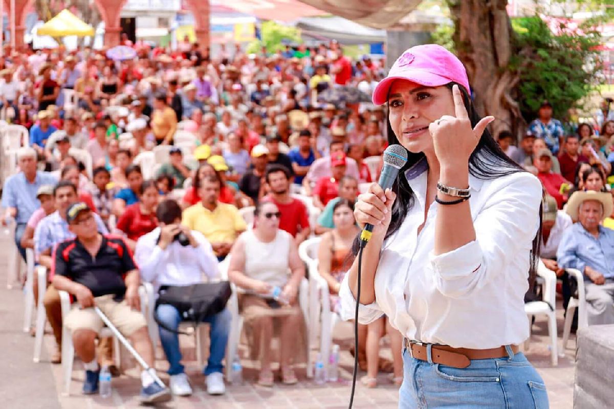 Araceli Saucedo agradece respaldo en Michoacán