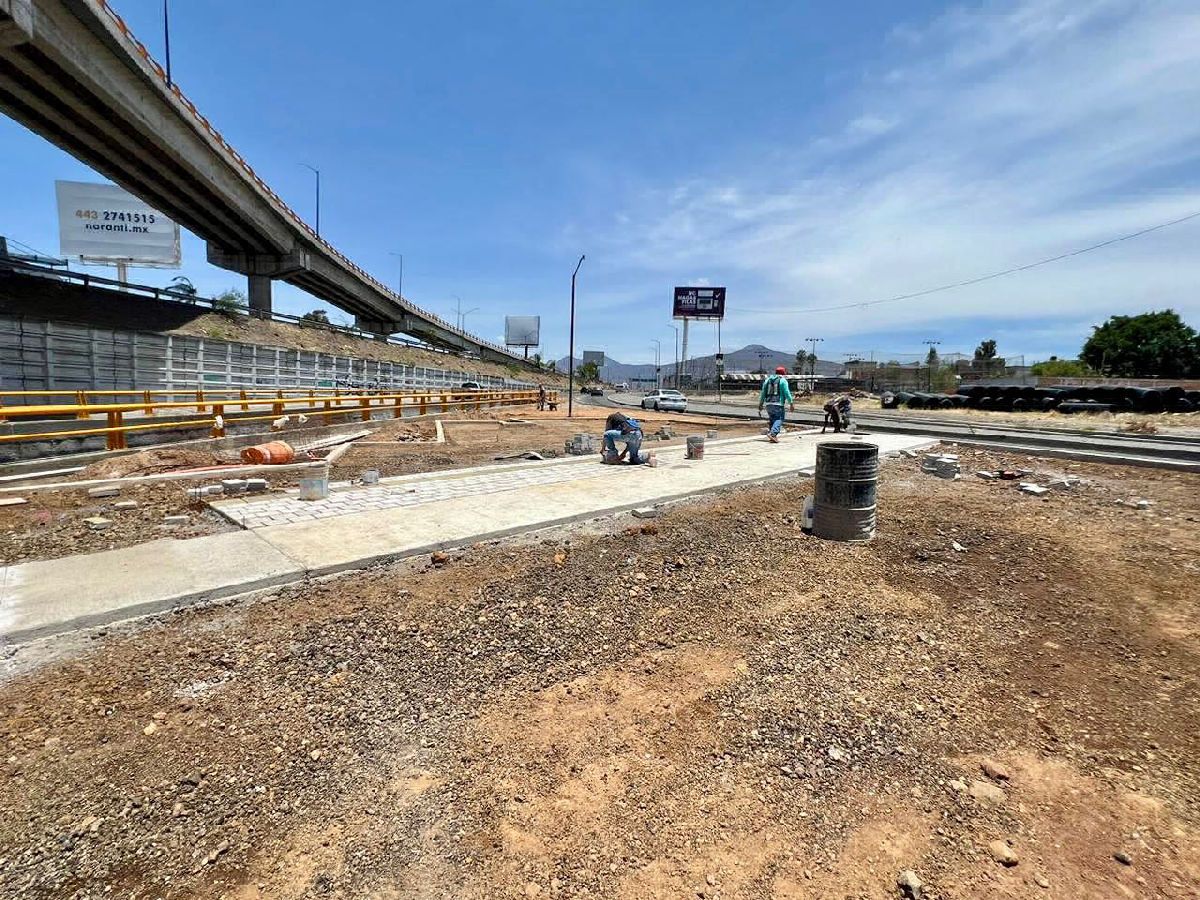 avanzan obras de mejora del bajopuente de salida a Salamanca