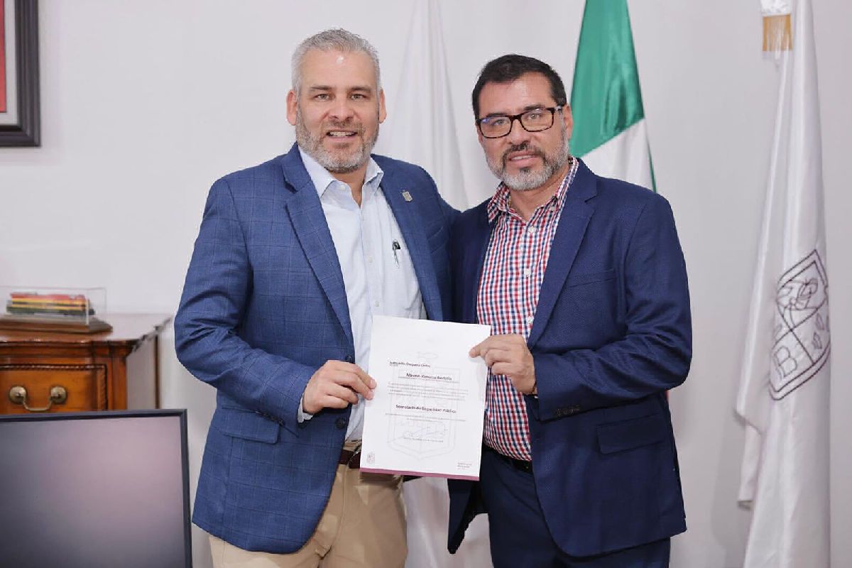 Bedolla designa nuevo secretario de seguridad en Michoacán