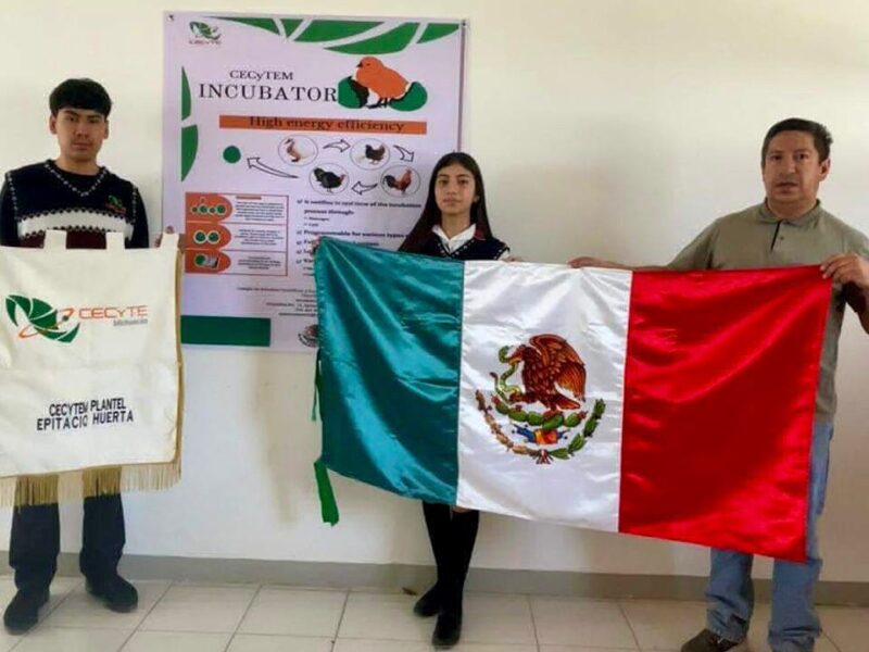 Estudiantes del Cecytem ganan plata en olimpiada internacional