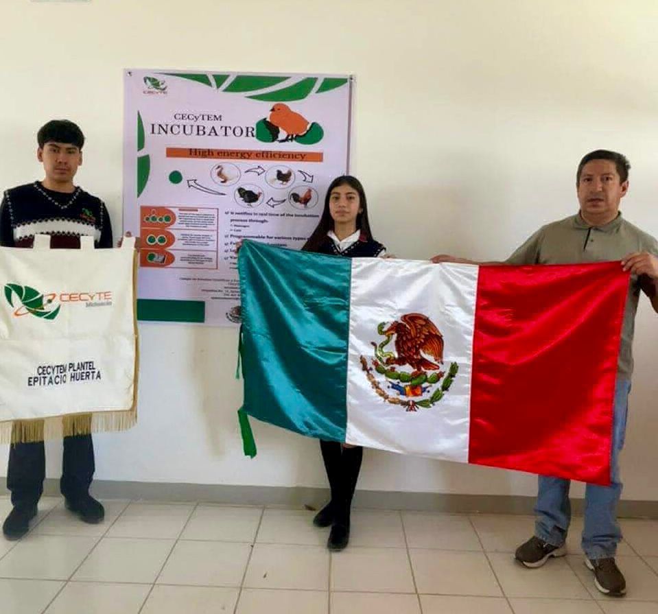 Estudiantes del Cecytem ganan plata en olimpiada internacional