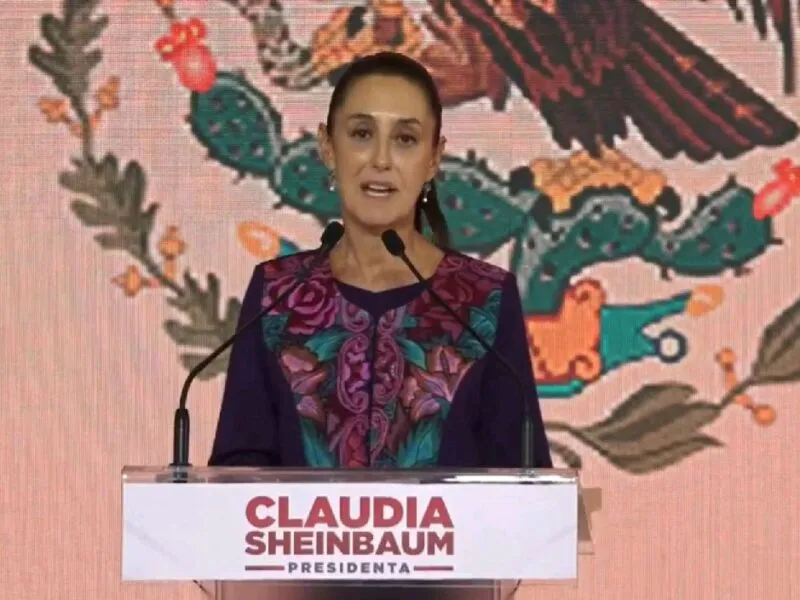¡Es Claudia! La nueva presidenta de México; Morena-PT-PVEM tendrá mayoría en Congreso de la Unión