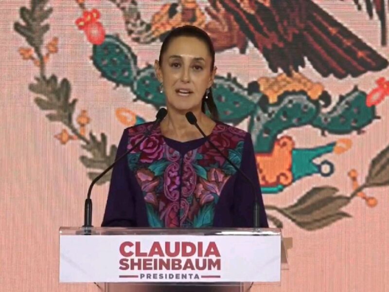 Claudia Sheinbaum electa presidenta de México